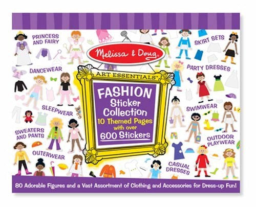Colectia de abtibilduri Parada de moda Melissa and Doug