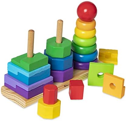 Set de îmbinare geometrică Melissa and Doug - imagine 4