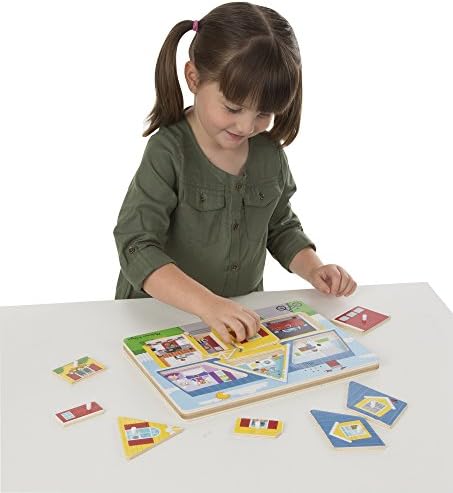 Puzzle sunet gospodărie Melissa & Doug 10734, colorat în mai multe culori - imagine 2