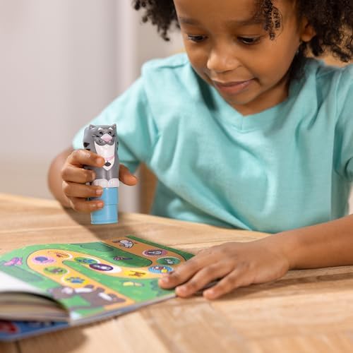 Caiet de activități cu autocolante Melissa & Doug WOW 24 pagini și ștampilă cu autocolante, 300 autocolante, activitate - jucărie de creație - figurină colecționabilă - pisică - imagine 2