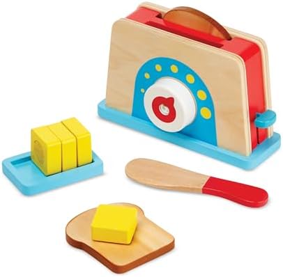 Set de prăjitor și feliator din lemn Melissa & Doug