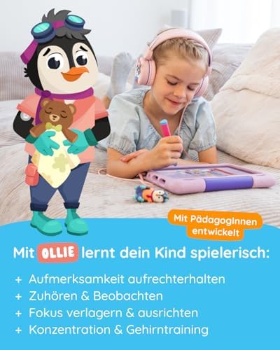 Joc Educațional Digital Figură Ollie Atenție și Concentrare de la 4 Ani cu Aplicație Inclusă | Joc Educațional Inovator și Digital | Dezvoltare a Atenției | Ascultă și Observă | Antrenament pentru Concentrare și Creier - imagine 3