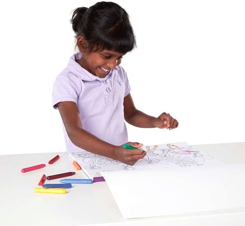 Caiet de colorat gigant Melissa & Doug - Roz, ideal pentru SEO. - imagine 4