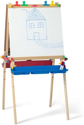 Easel de artă în picioare de lux Melissa & Doug