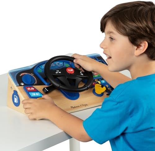 Joc de fantezie pentru bordul mașinii Melissa & Doug 41705 Vroom & Zoom, cadou pentru băieți sau fete de 3 ani sau mai mari - imagine 3