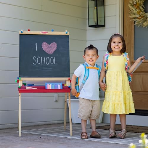 Easel de artă în picioare de lux Melissa & Doug - imagine 2