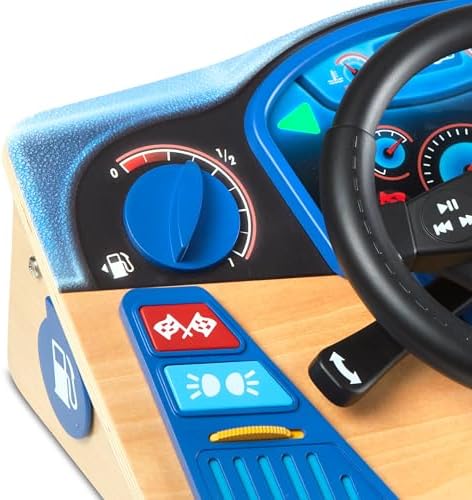 Joc de fantezie pentru bordul mașinii Melissa & Doug 41705 Vroom & Zoom, cadou pentru băieți sau fete de 3 ani sau mai mari - imagine 4