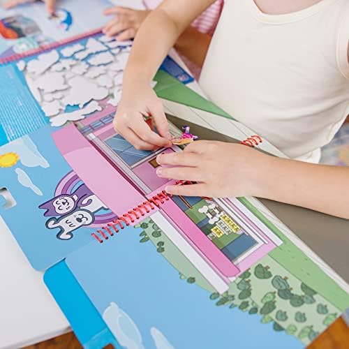 Set de stickere pufoase Paw Patrol, Melissa & Doug 33310, cu mai multe culori - imagine 5