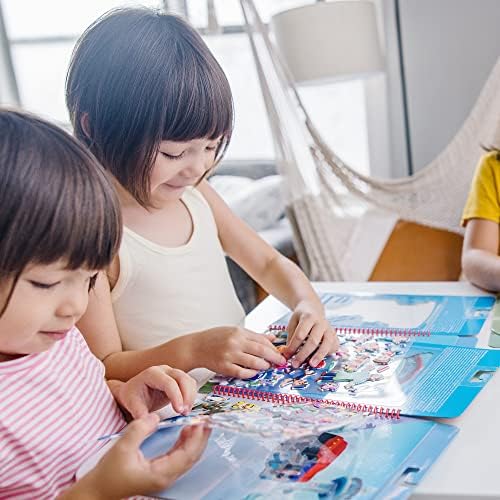 Set de stickere pufoase Paw Patrol, Melissa & Doug 33310, cu mai multe culori - imagine 3
