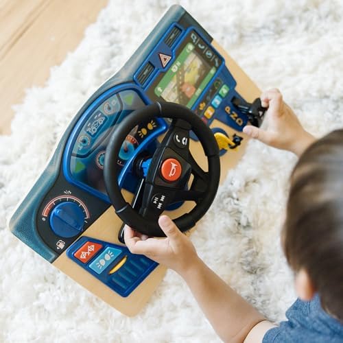Joc de fantezie pentru bordul mașinii Melissa & Doug 41705 Vroom & Zoom, cadou pentru băieți sau fete de 3 ani sau mai mari - imagine 5