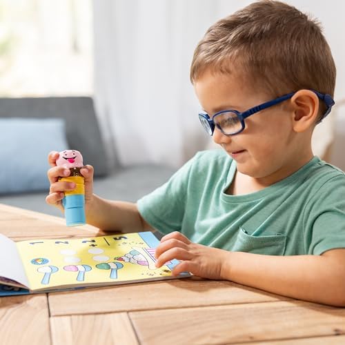 Melissa & Doug Caiet de activități cu 24 de pagini și autocolante Wow!, 300 de autocolante, jucărie de activitate creativă. Figurină colecționabilă, înghețată. - imagine 5