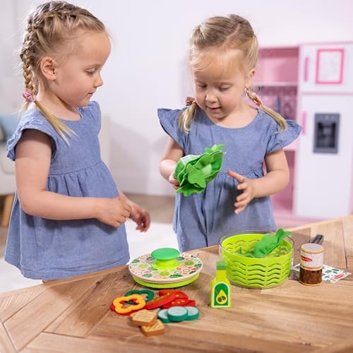 Set de jucării Melissa & Doug pentru salată cu centrifugă pentru copii, pentru băieți și fete de 3 ani și peste - imagine 2