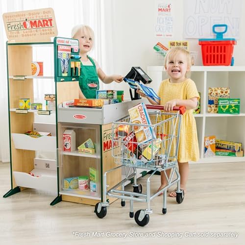 Magazin alimentar din lemn Melissa & Doug pentru copii cu vârsta de 3 ani și peste, cu bandă rulantă, scaner și plată cu card, efecte sonore.
Optimizare SEO: Magazin alimentar din lemn pentru copii Melissa & Doug, perfect pentru copiii de 3 ani și peste, cu bandă transportoare, scaner și sistem de plată cu card, inclusiv efecte sonore. - imagine 2