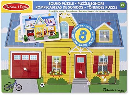 Puzzle sunet gospodărie Melissa & Doug 10734, colorat în mai multe culori - imagine 3